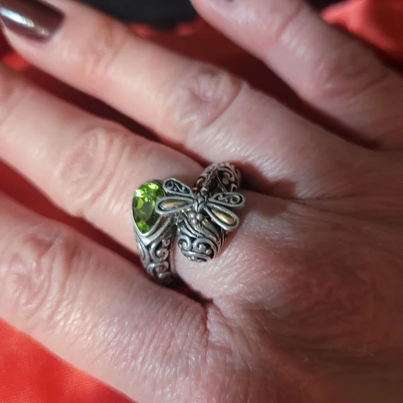 Dragonfly ring size 8 - Picture 1 of 2